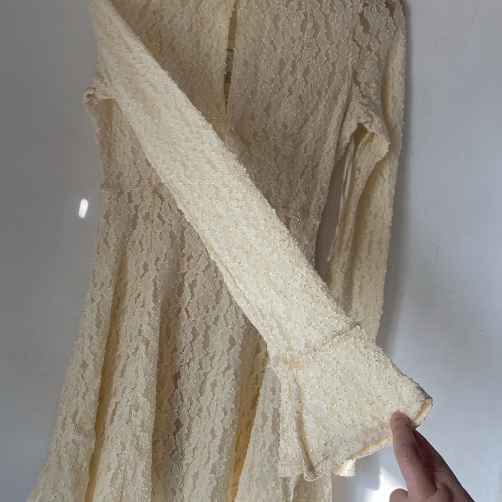 NWT Free People M Teen Witch Lace Dress. - Picture 8 of 14